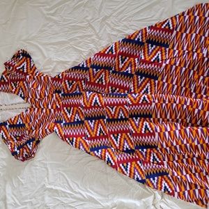 Long African dress